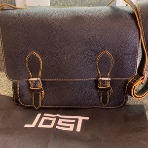 JOST Leather Cross Body Satchel